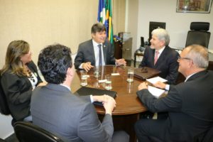 Reunião firmou parceria com a Petrobrás